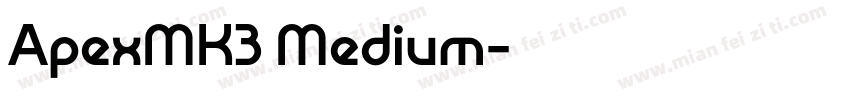 ApexMK3 Medium字体转换
